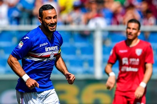 Serie A Sampdoria, Quagliarella resta in dubbio