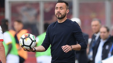 Serie A Benevento, De Zerbi: «Mi sono venuti i brividi»
