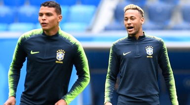 Brasile, Thiago Silva rivela:«Neymar mi ha insultato per il gesto di fair-play»