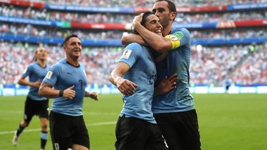 Mondiali 2018, Uruguay-Russia 3-0; Arabia Saudita-Egitto 2-1