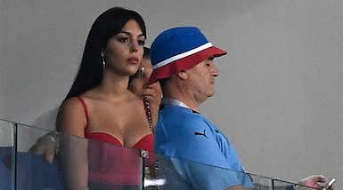 Uruguay-Portogallo: Georgina Rodriguez e la mamma di Ronaldo in tribuna