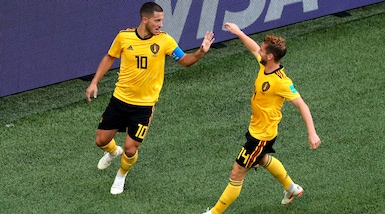 Mondiali 2018, Belgio-Inghilterra 2-0: Meunier e Hazard per il terzo posto