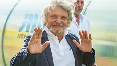 Serie A Sampdoria, Ferrero: «Derby? Spero di far arrabbiare Preziosi»