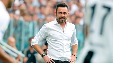 Serie A Sassuolo, De Zerbi: «Abbiamo giocato nella loro metà campo»