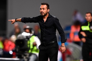 Serie A Sassuolo, De Zerbi: «Trovato un Milan in salute con giocatori forti»