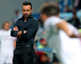 Serie A Sassuolo, De Zerbi: «Abbiamo l'ambizione di provare a fare punti»