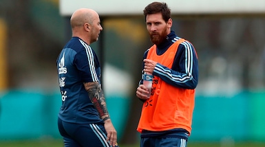 Sampaoli: «Messi ha sofferto come nessuno in Russia»