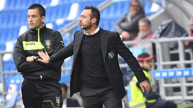 Serie A Sassuolo, De Zerbi: «Presi due gol stupidi»