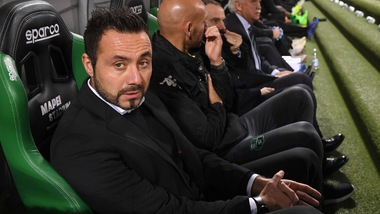 Serie A Sassuolo, De Zerbi: «Abbiamo comandato la partita»