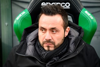 Serie A Sassuolo, De Zerbi: �Fiorentina? Sar� un braccio di ferro�