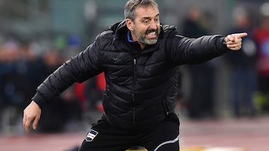 Serie A Sampdoria, Giampaolo: «Grande soddisfazione per il pari»