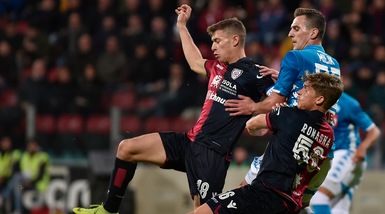 Serie A Cagliari, allenamento in gruppo per Romagna