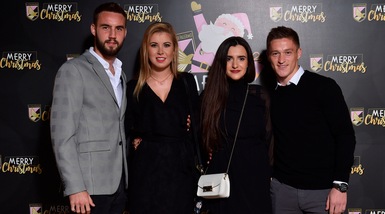 Palermo, la festa di Natale con giocatori e le famiglie