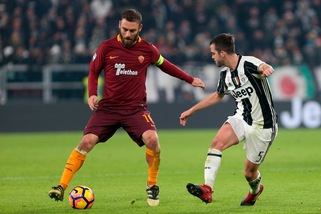 Roma, De Rossi salta anche la Juventus: Dzeko parte dalla panchina