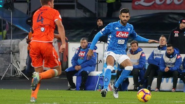 Serie A Napoli-Spal 1-0, il tabellino