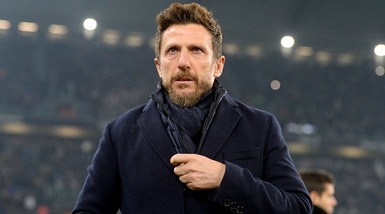 Roma, Di Francesco sfida il figlio: «Non deve fare scherzi...»