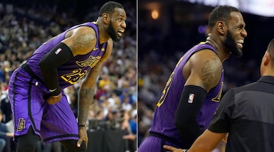 NBA, i Lakers battono i Warriors ma c'è l'infortunio di LeBron James