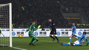 Serie A Inter-Napoli 1-0, il tabellino