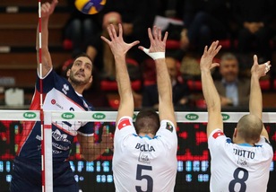 Volley: A2 Maschile, Girone Blu: Bergamo riprende a correre, Piacenza si conferma