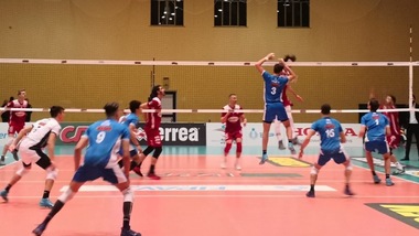 Volley: A2 Maschile, Girone Blu,per  il Club Italia è Natale: battuta Gioia del Colle