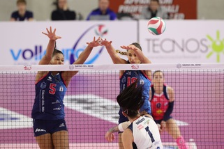 Volley: A1 Femminile, a Santo Stefano cadono le grandi