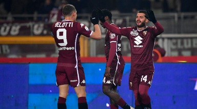 Torino, che spettacolo: Nkoulou, De Silvestri e Iago stendono l'Empoli