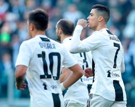 Serie A, Juventus-Sampdoria 2-1: decide la doppietta di Cristiano Ronaldo
