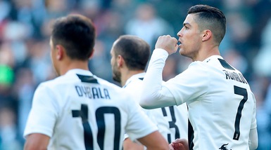 Serie A, Juventus-Sampdoria 2-1: decide la doppietta di Cristiano Ronaldo