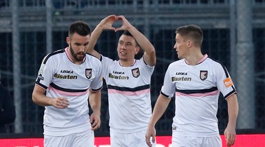 Palermo, Falletti firma il blitz a Cittadella. Tris di Mancuso, rimonta show del Pescara