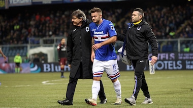 Serie A Sampdoria, si ferma Linetty: trauma distorsivo-contusivo alla caviglia