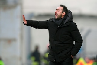 Serie A Sassuolo, De Zerbi: «Scamacca ha potenziale, adesso non vale Boateng»