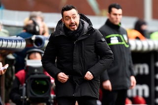 Serie A Sassuolo, De Zerbi: «Contentissimo della partita, un po' lenti nella ripresa»