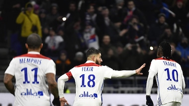 Ligue 1, il Lione torna al successo. 3-2 da brividi del Digione