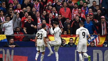 Liga: Juventus, così si batte l'Atletico Madrid. Il Real domina il derby