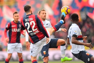 Serie A, Bologna-Genoa 1-1: Mihajlovic ritrova Destro, ma non basta