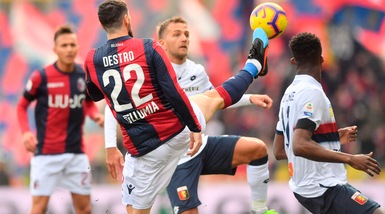 Serie A, Bologna-Genoa 1-1: Mihajlovic ritrova Destro, ma non basta