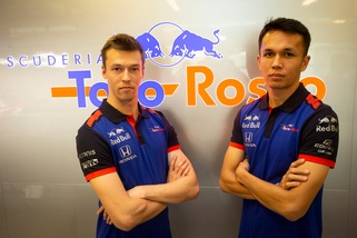 F1, la Toro Rosso riparte da Kvyat e Albon