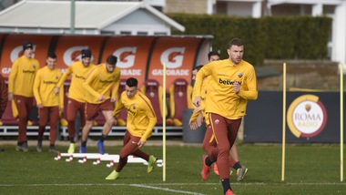 Roma, torna la Champions: la carica dei giallorossi