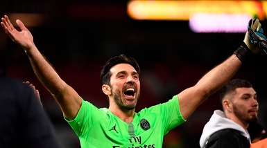 Psg, Buffon e il successo all'Old Trafford: «È stato un bellissimo regalo»