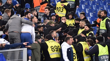 Roma-Porto, fermati tre tifosi portoghesi