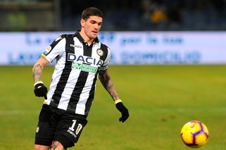 Serie A Udinese, De Paul si fa male: guai alla caviglia