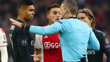 Champions, Ajax-Real Madrid nella storia: primo gol annullato dal VAR