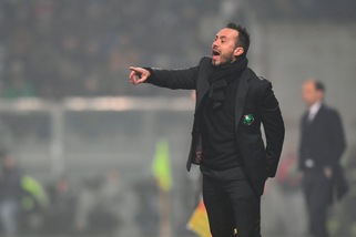 Serie A Sassuolo, De Zerbi: «Bisogna chiedere scusa per la brutta figura»