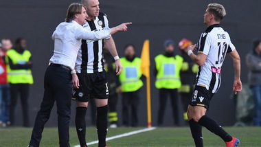 Serie A Udinese, Nicola: «Stiamo crescendo sotto la mia gestione»