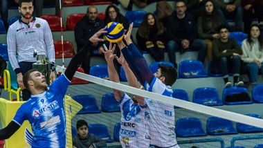 Volley: A2 Maschile, Girone Bianco, le big si fermano