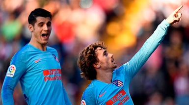 Atletico Madrid: tridente Griezmann-Costa-Morata:? Non dal 1’, ma...