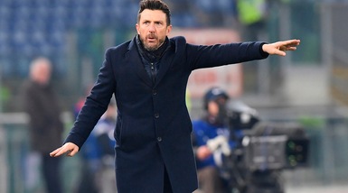 Roma, Di Francesco: «Troppi errori nel 1° tempo, che ci serva da lezione»