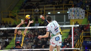 Volley: Superlega, Trento si infrange sul muro di Verona