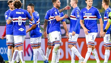 Serie A Sampdoria, recupero specifico sul campo per Barreto e Jankto