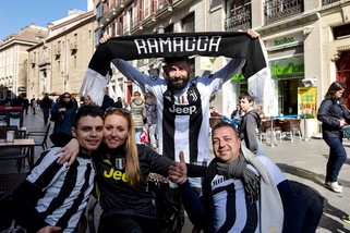 Atletico-Juventus, a Madrid sale la febbre